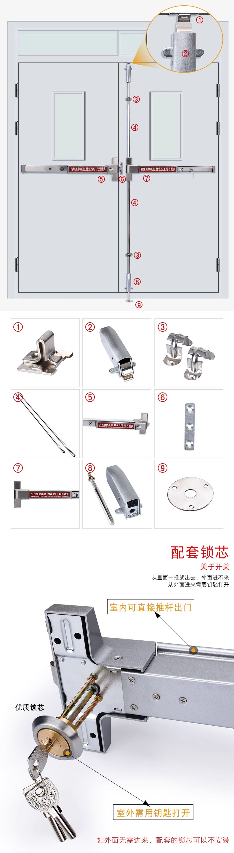 消防通道鎖 消防通道鎖